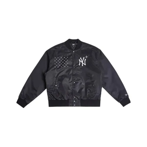 New Era x SMFK Хлопковый пуховик Унисекс Черный