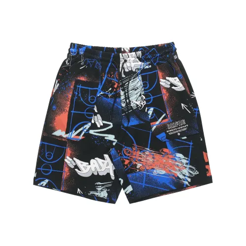 LINING Многоцветный Камуфляж Мужские Спортивные Шорты