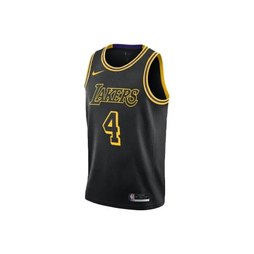 nike Баскетбольная Джерси Мужская Черная Желтая