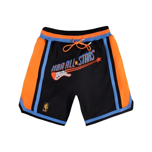 MITCHELL NESS Mitchell Ness x JUST DON Баскетбольные шорты Унисекс Оранжевый Черный