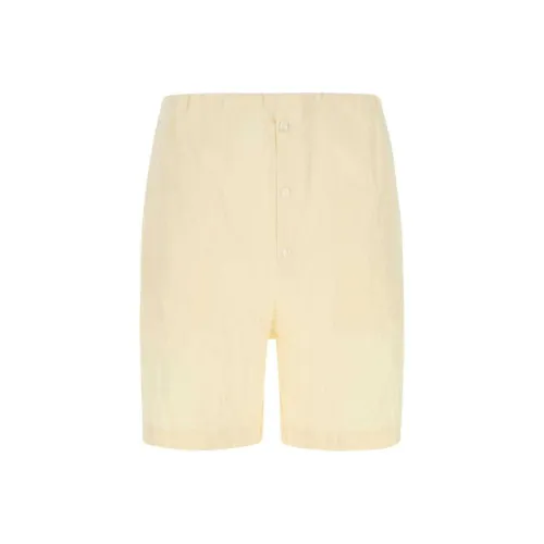 PRADA SS22 Повседневные шорты Мужские Желтые