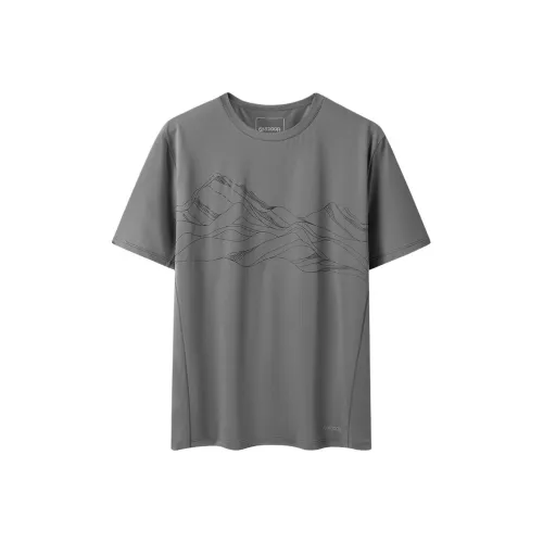 OUTDOOR PRODUCTS Т-Рубашка Мужская Дымчатый Серый