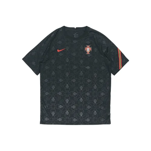 Nike Черная Мужская Футбольная Джерси