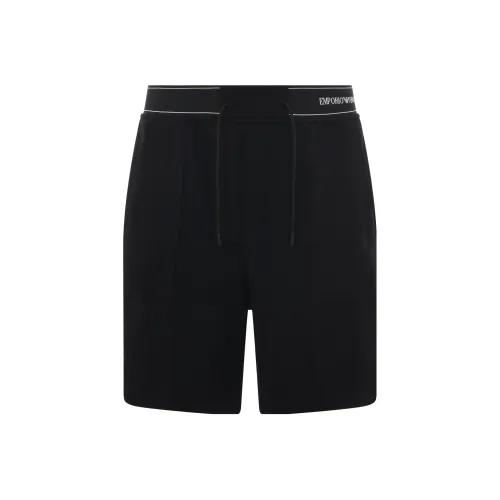 EMPORIO ARMANI SS23 Повседневные шорты Мужские Черные