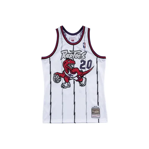 MITCHELL NESS Баскетбольная Джерси Мужская Белая