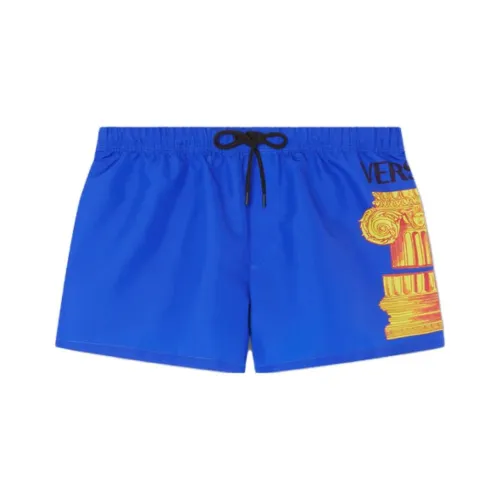 VERSACE SS23 Пляжные шорты Мужские Синие