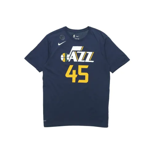 Nike Баскетбольная Джерси Мужская Темно-Синяя