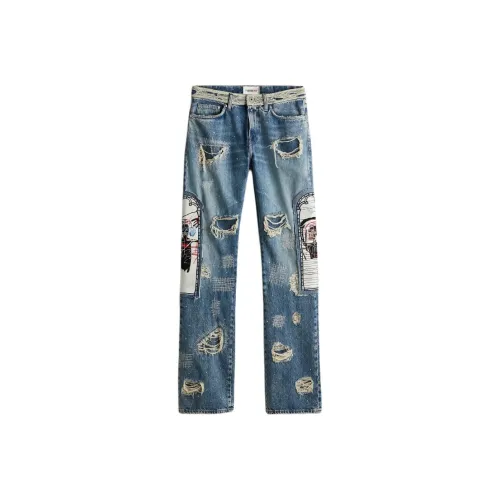 H&M Синий Мужской Джинсы