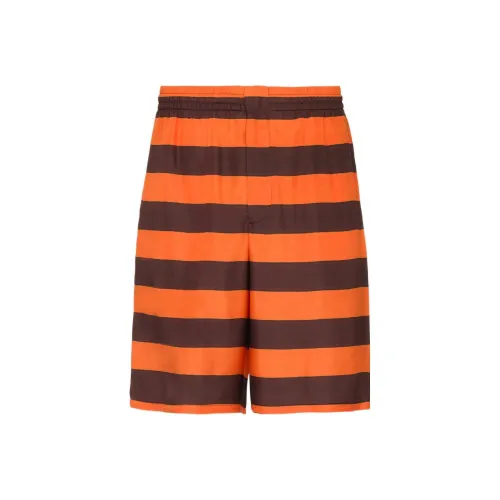 PRADA Черный Красный Мужские Повседневные Шорты