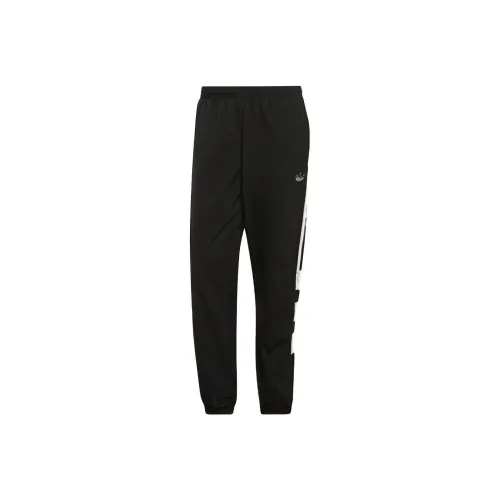 Adidas Originals Balanta Вязаные Спортивные Штаны Мужские Черные