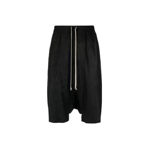 RICK OWENS совместный бренд Черные Мужские Повседневные Шорты