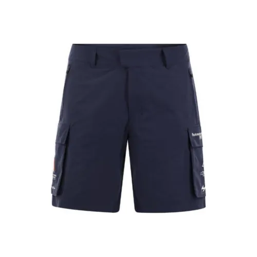 K WAY Повседневные шорты Мужские Морской синий