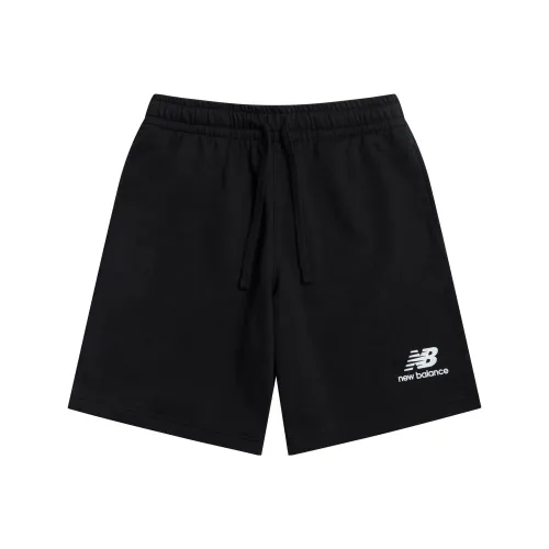 New Balance Essentials Stacked Черные Мужские Повседневные Шорты