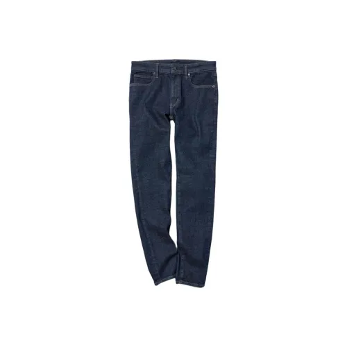 UNIQLO Denim Series Темно-синий Мужские Джинсы