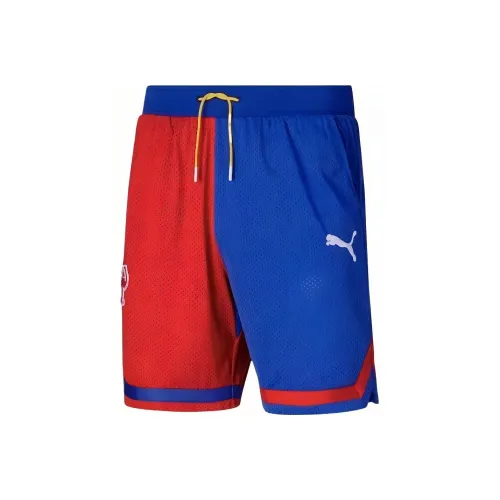 PUMA Super Mario Повседневные шорты Мужские Красные