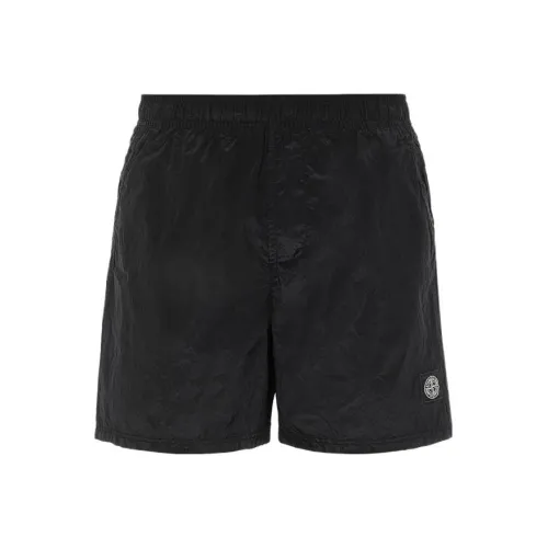 Stone Island Черные Мужские Повседневные Шорты