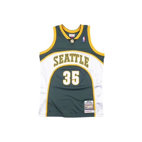 MITCHELL NESS Баскетбольная Джерси Унисекс Зеленая