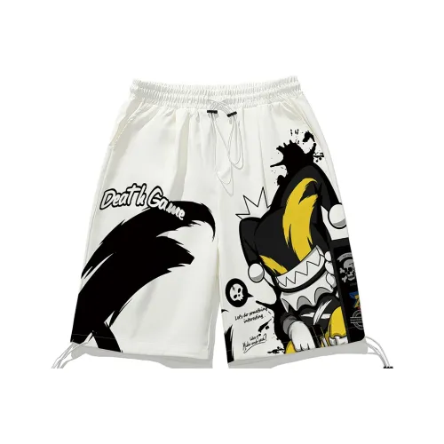 SANSYAS Белые Унисекс Повседневные шорты