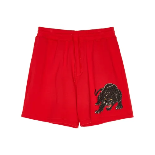 Ed Hardy Красный E1OCM229 Китайский Красный Мужские Повседневные Шорты