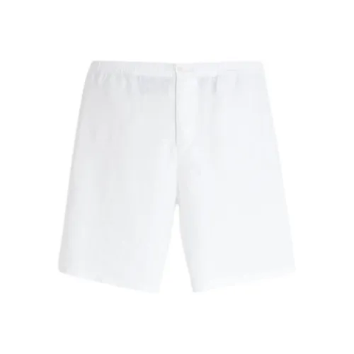 ZARA Белые Мужские Повседневные Шорты