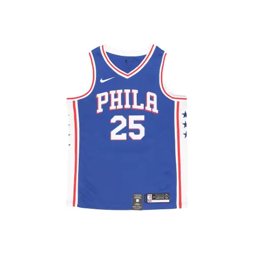 Nike NBA Джерси Icon Edition Баскетбольная Джерси Мужская Синяя