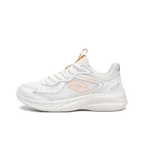 LOTTO Slip-resistant Abrasion-resistant Low Top Casual Women's White LOTTO Противоскользящий Устойчивый к истиранию Низкий Топ Повседневный Женский Белый
