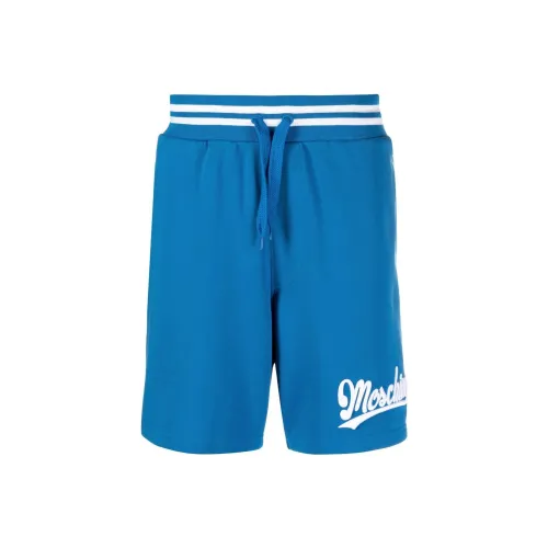 MOSCHINO Blue Men's Casual Shorts MOSCHINO Синий Мужские Повседневные Шорты