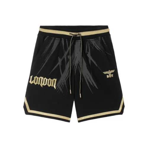 BOY LONDON Черные Мужские Повседневные Шорты