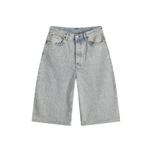 Acne Studios Джинсовые шорты Мужские Синие