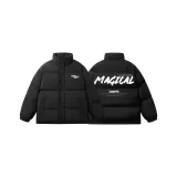 [Утолщенный улучшенный ветрозащитный планка] Черный белый