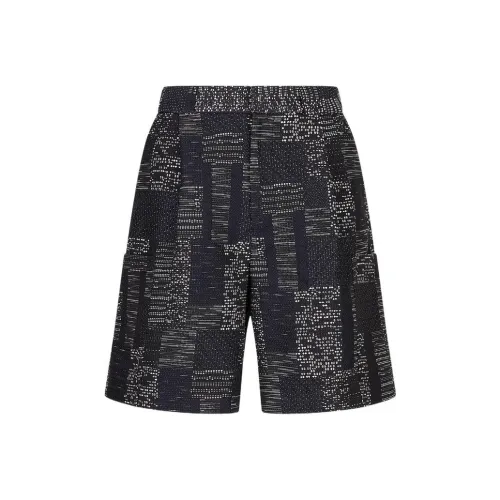 EMPORIO ARMANI SS23 Повседневные шорты Мужские Синие