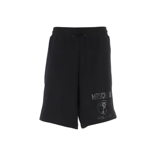 MOSCHINO Черные Мужские Повседневные Шорты