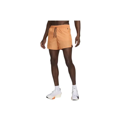 nike Dri FIT 5' Brief Lined Бег Шорты Повседневные шорты Мужские Ярко-оранжевые