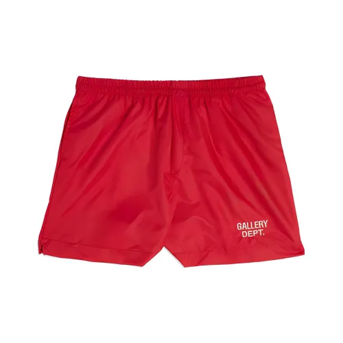 Gallery Dept. Red Men's Casual Shorts Gallery Dept. Красные Мужские Повседневные Шорты
