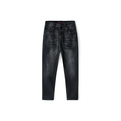 LUCKY BRAND Серые Унисекс Джинсы