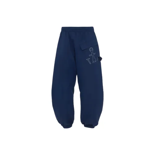 JW Anderson Повседневные брюки Мужские Синие