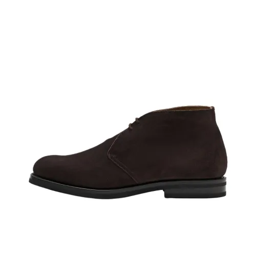 CHURCH'S Ryder LW Ботильоны из меха Мужской Коричневый