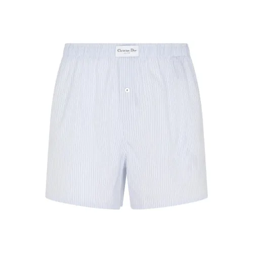 DIOR SS23 Повседневные шорты Мужские Светло-синие