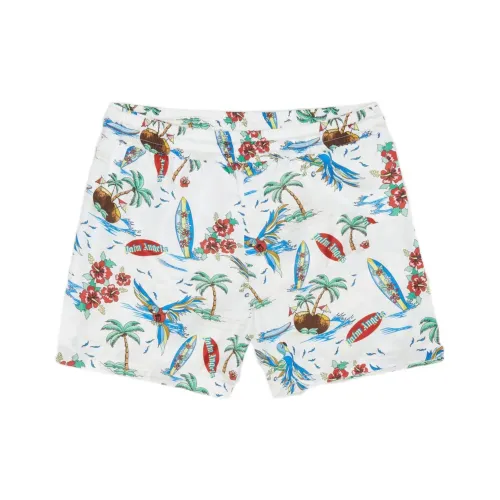 PALM ANGELS Белый Kids Плавки