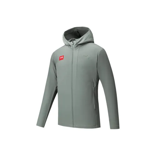 ANTA Variety Тренировки Коллекция Куртки и Пальто Мужской Сосна Дымчато-зеленый