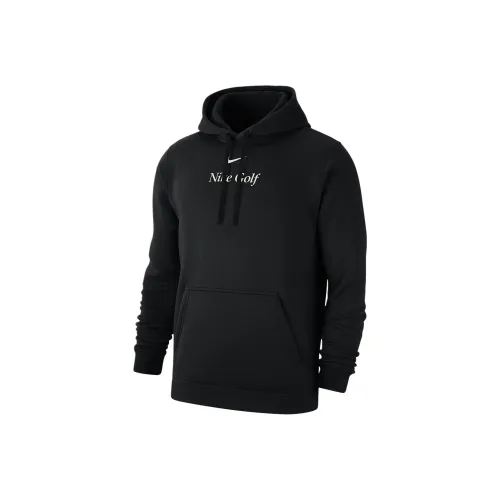 nike Club SS25 GOLF Fleece Pullover Sweatshirt Men's Black
