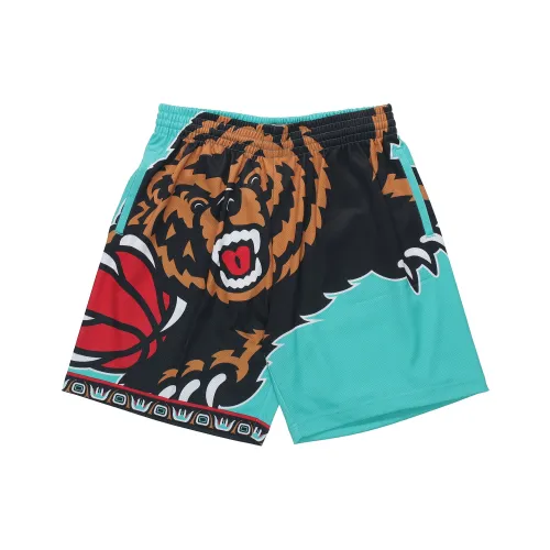 MITCHELL NESS Баскетбольные шорты Мужские Синие Зеленые