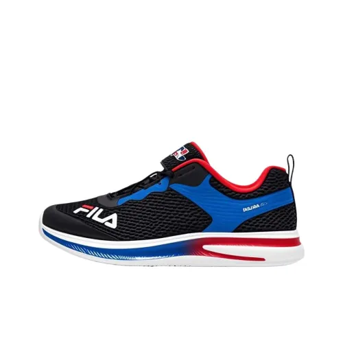FILA KIDS PERFORMANCE FPH Low Топ Детские Беговые Кроссовки Черный Морской Синий
