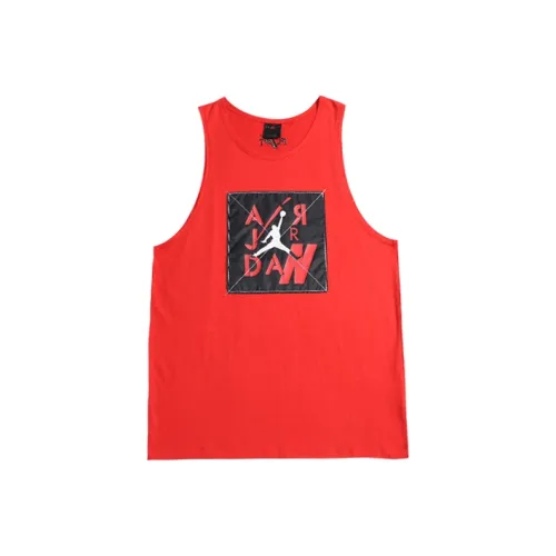 Jordan Баскетбольная Джерси Мужская Красная