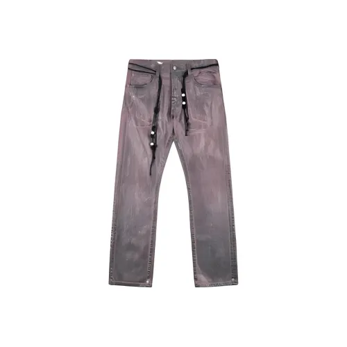 Levis GOOD BAI Collaboration Джинсы Персиково-розового цвета Унисекс