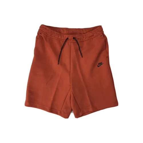 Nike Orange Men's Casual Shorts Nike Оранжевые Мужские Повседневные Шорты