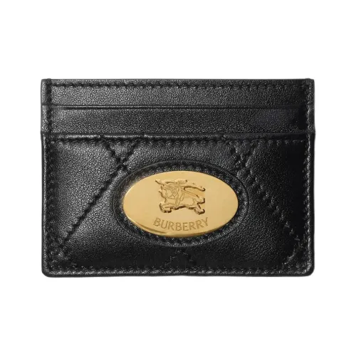 Burberry Футляр Для Карт Strand 4 Отделения Для Карт Отделение По Центру Вручную Прокрашенные Края