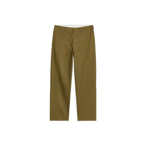 ARKET Повседневные брюки Мужские Темно-бежевые