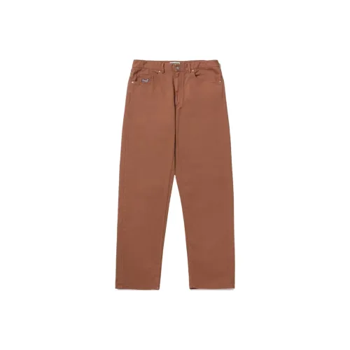 HUF SS24 Промытый коричневый Унисекс Джинсы
