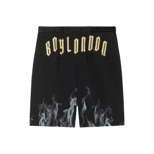 BOY LONDON Черные Мужские Повседневные Шорты